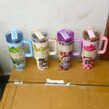 Cartoon Print Tumbler 1200 ML