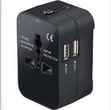 International Travel Adapter (Dual USB)