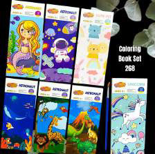 Paint Book (Coloring Book Set)