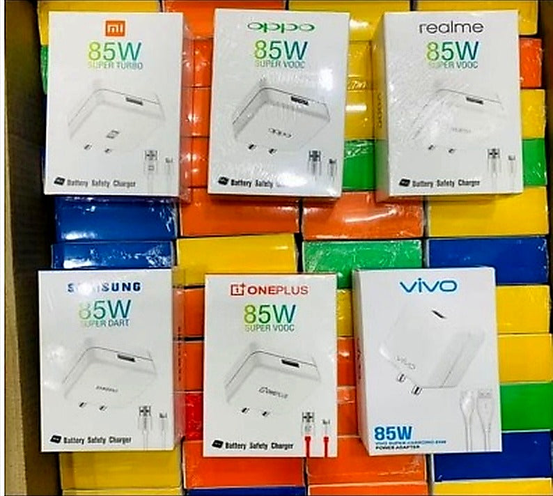 Oppo Vivo Mi 85W Fast Charger with TC Cable