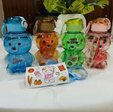 Teddy Bottle (Kids Transparent)
