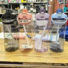2000 ML Transparent Bottle (Handle)