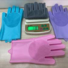 Silicon Gloves (Scrubbing)