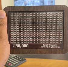 50,000 Money Bank (Savings Tracker)