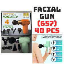 657 Facial Gun Massager (4 Heads)
