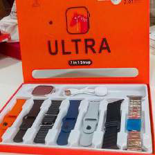 Ultra Smart Watch (7 in 1 Strap Combo)