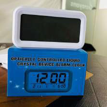 Digital Watch Alarm Clock (LCD)