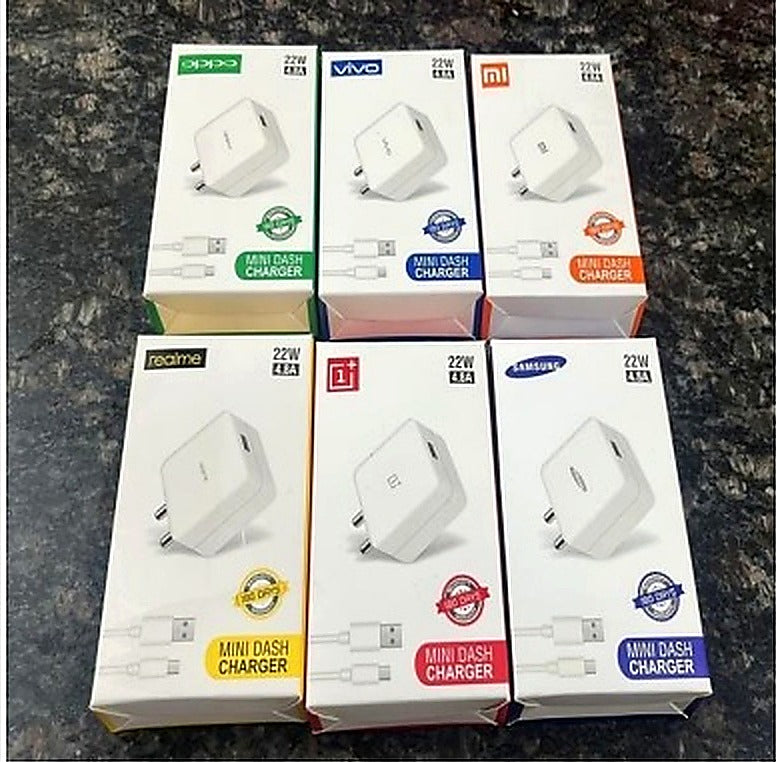Oppo Vivo Mi 30W Mini Dash Charger with Cable