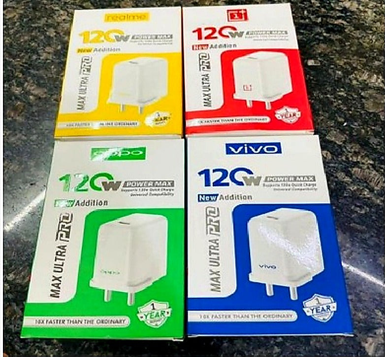Oppo Vivo Mi 120W Superfast Charger with C Cable