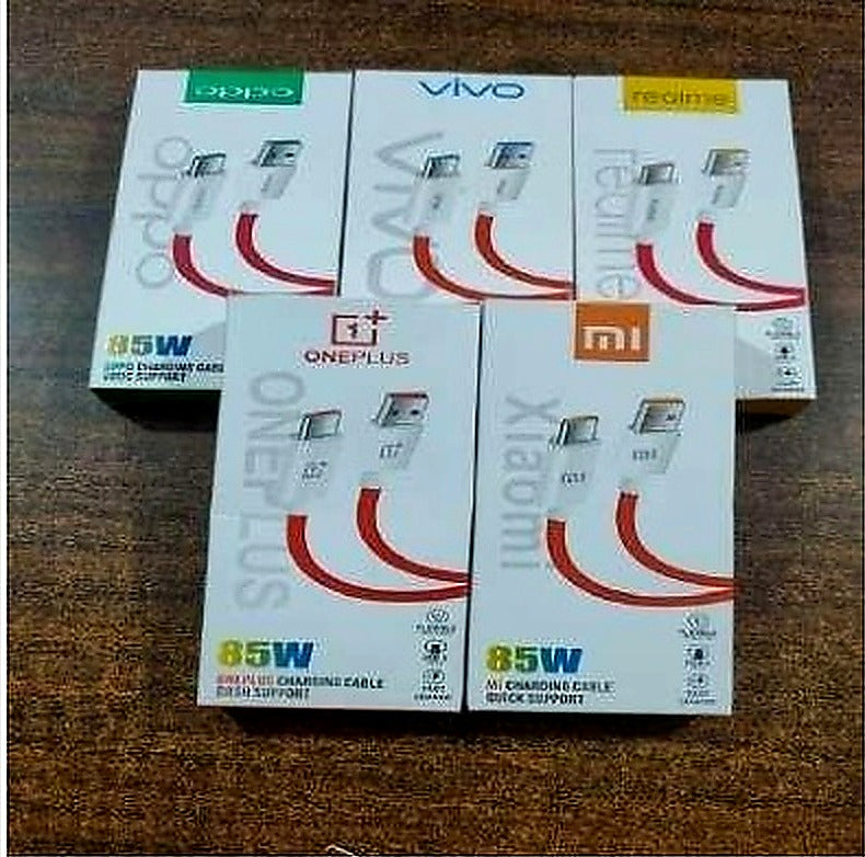 85W VOOC Cable (1 Year Warranty)