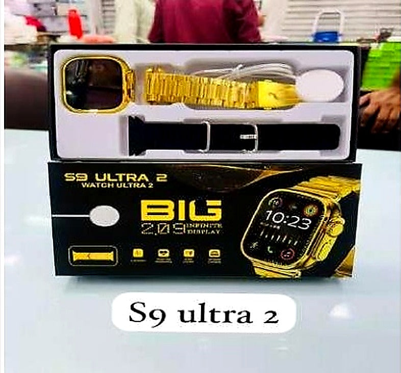 S9 Ultra 2 Gold Watch