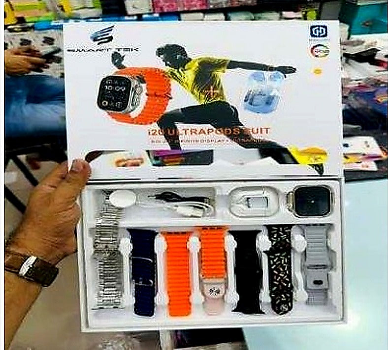 7 In 1 Strap Watch+ultrapods