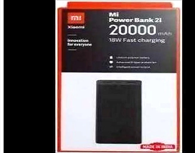 Mi 20000 Mah Powerbank Original 6 Month Warranty