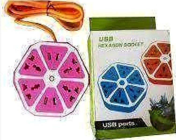 USB Hexagon Socket Powerboard
